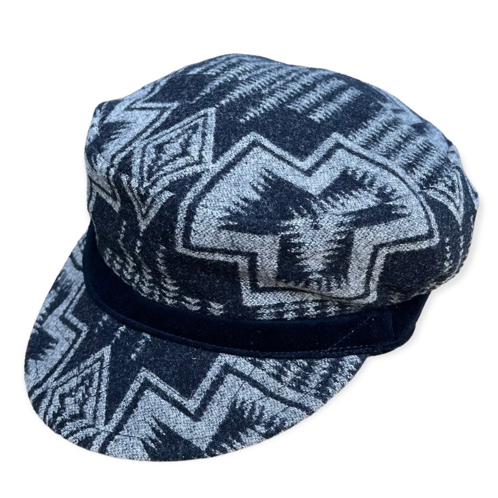 Hat People Harding Wool Aztec Black & Gray Sports Cap Hat